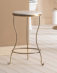 R65 LBZZ - SGABELLO BRONZO SATINATO